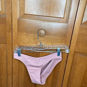 Pink swimswear bikini bottoms